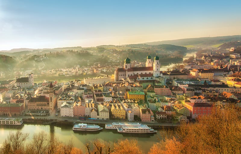 Drei-Flüsse-Stadt Passau im Winter - ©www.chphotography.de - Adobe Stock