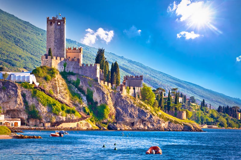 Malcesine - Skaligerburg - ©xbrchx - stock.adobe.com