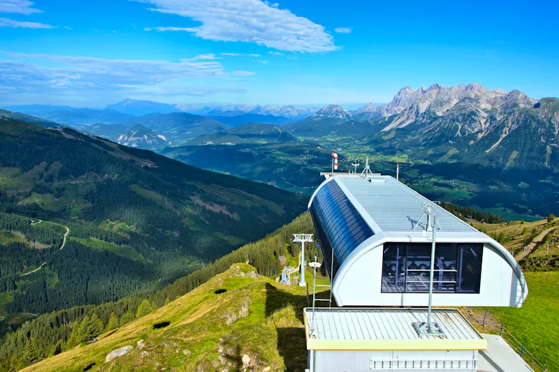 Blick vom Hauser Kaibling zum Dachstein - &copy;bikemp - stock.adobe.com
