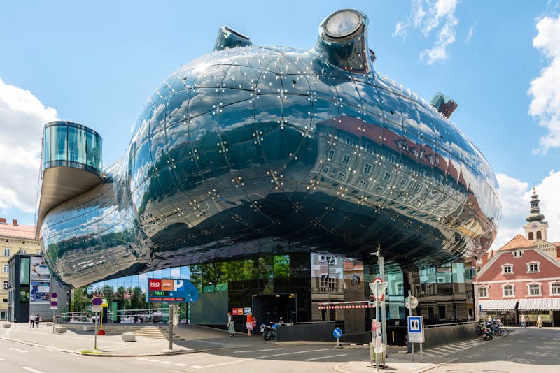 Kunsthaus Graz - ©Frank Gärtner - stock.adobe.com