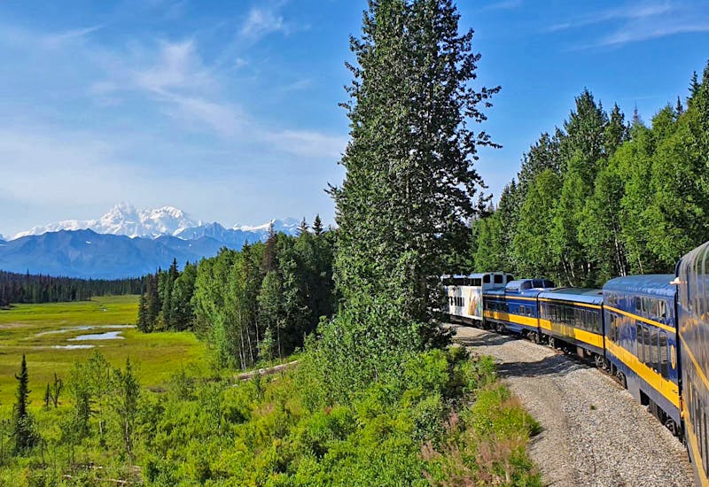 Zugfahrt mit dem Alaska Wilderness Express - ©Eberhardt TRAVEL - Benjamin Rodriguez Manzanares