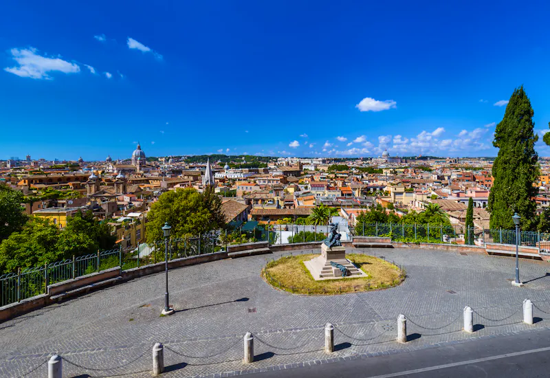 Rom - Villa Medici - Ausblick auf Rom - &copy;Nikolai Sorokin - stock.adobe.com