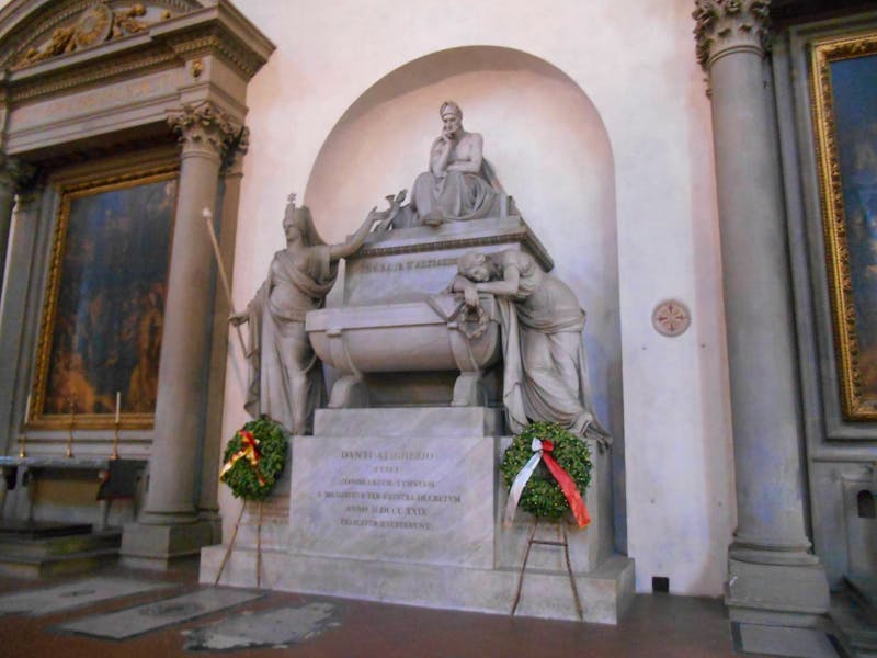 Florenz - Kirche Santa Croce - Grab von Dante Aligheri - ©Eberhardt TRAVEL GmbH - Katrin Deutschbein