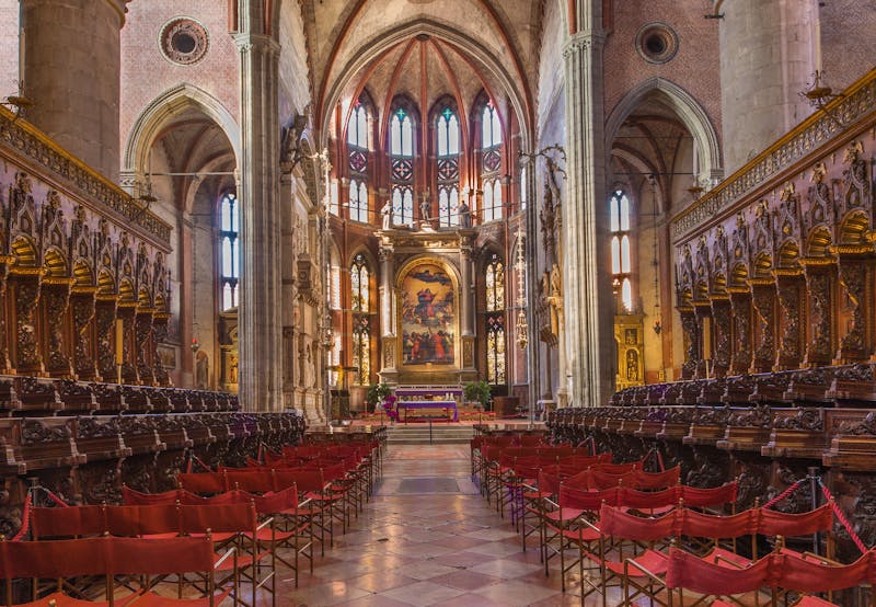 Venedig - in der Frari-Kirche - ©Renáta Sedmáková - stock.adobe.com