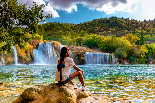 Krka-Wasserfälle in Kroatien &ndash; &copy; ©Fokke - stock.adobe.com