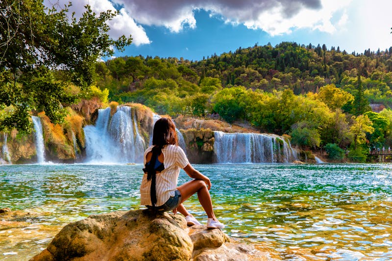 Krka-Wasserfälle in Kroatien - ©©Fokke - stock.adobe.com