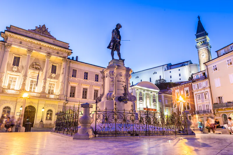 Tartini-Platz in Piran - Slowenien - &copy;©kasto - stock.adobe.com