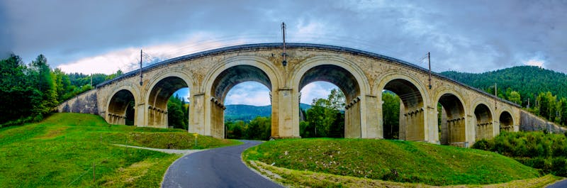 Die Semmeringbahn in Österreich - ©dudlajzov - stock.adobe.com