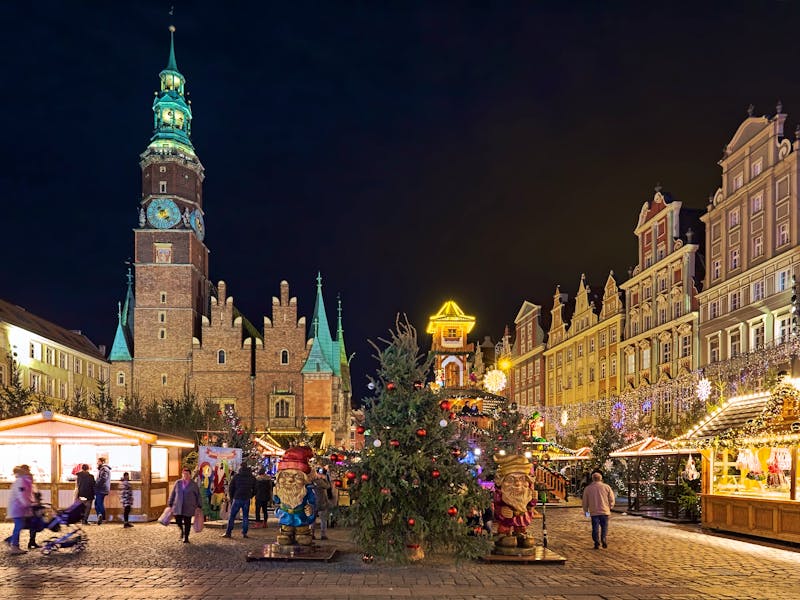 Weihnachtsmarkt in Breslau - ©©Mikhail Markovskiy - stock.adobe.com