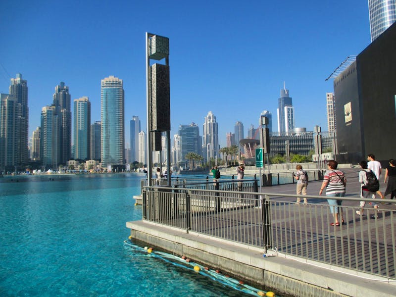 An der Dubai Mall - ©Eberhardt TRAVEL - Christine Paulan