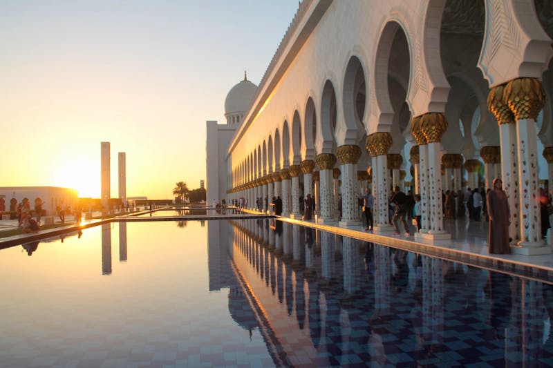 Abu Dhabi - Sheikh Zayed Moschee - ©Eberhardt TRAVEL - Jacob Spangenberg