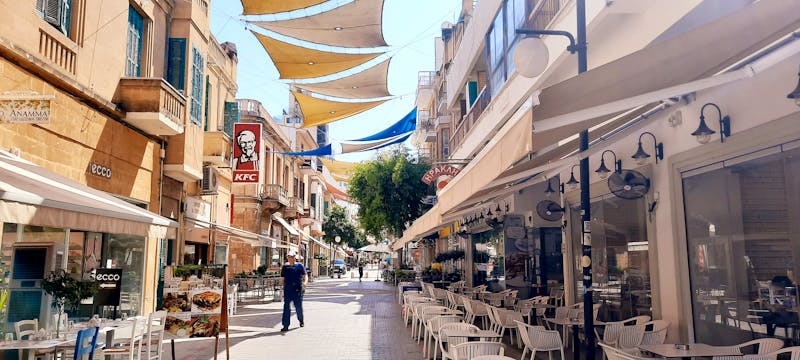 Geschäftstsraße in Nikosia - Zypern - ©Franziska Bergmann