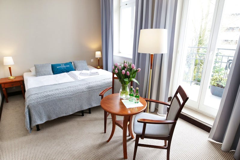 Zimmerbeispiel Doppelzimmer Standard Maxymilian Unique Hotel – ©IdeaSpa