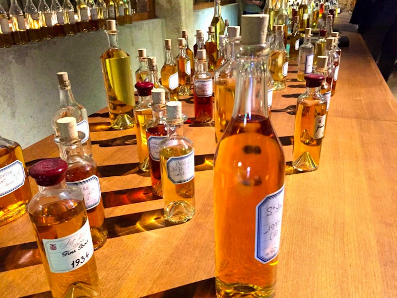 Cognac-Sorten in der Brennerei Martell in Cognac  - ©Birgit Janosch - Eberhardt TRAVEL