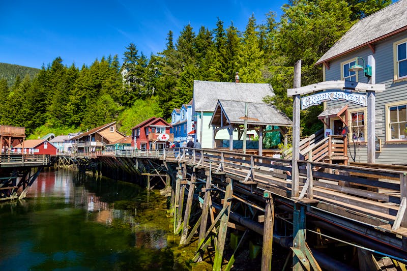 The Creek Street in Ketchikan - Alaska - ©©emperorcosar - stock.adobe.com