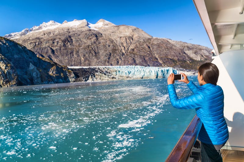 Kreuzfahrt zum Margerie Glacier im Glacier Bay Nationalpark – © ©Maridav - stock.adobe.com