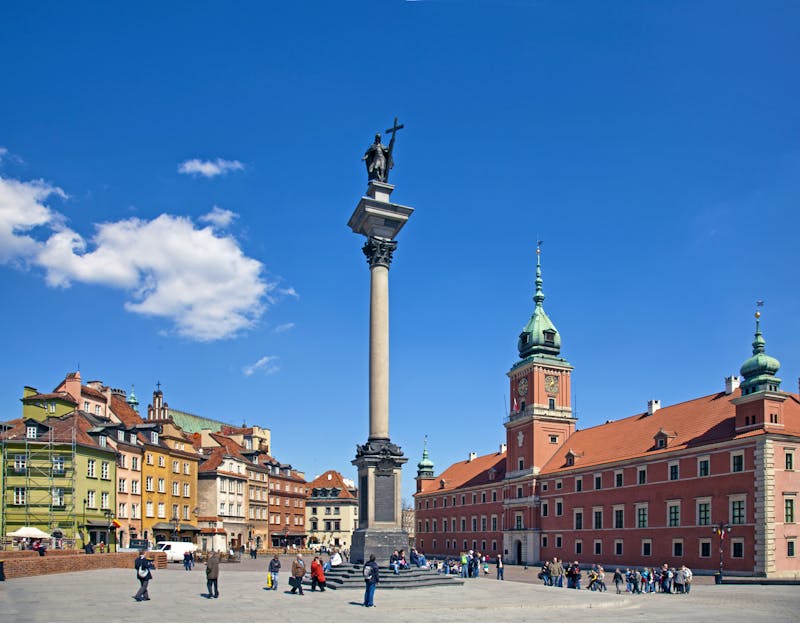 Schlossplatz und Sigismundsäule in Warschau - ©©Tim HvW - stock.adobe.com