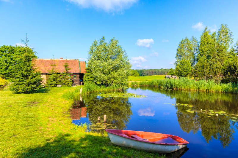 Masuren-Landschaft am Fluss Kruttinna - ©©pkazmierczak - stock.adobe.com
