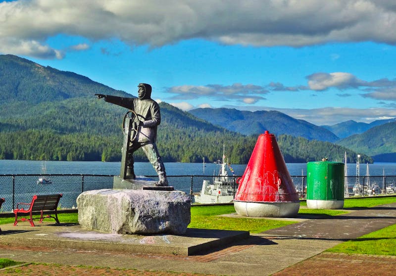 Am Hafen von Prince Rupert in Nord-Kanada - ©Eberhardt TRAVEL - Elisabeth Fox-Maerki