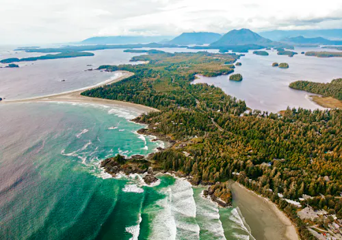 Vancouver Island von oben &ndash; &copy; ©Fokke - stock.adobe.com