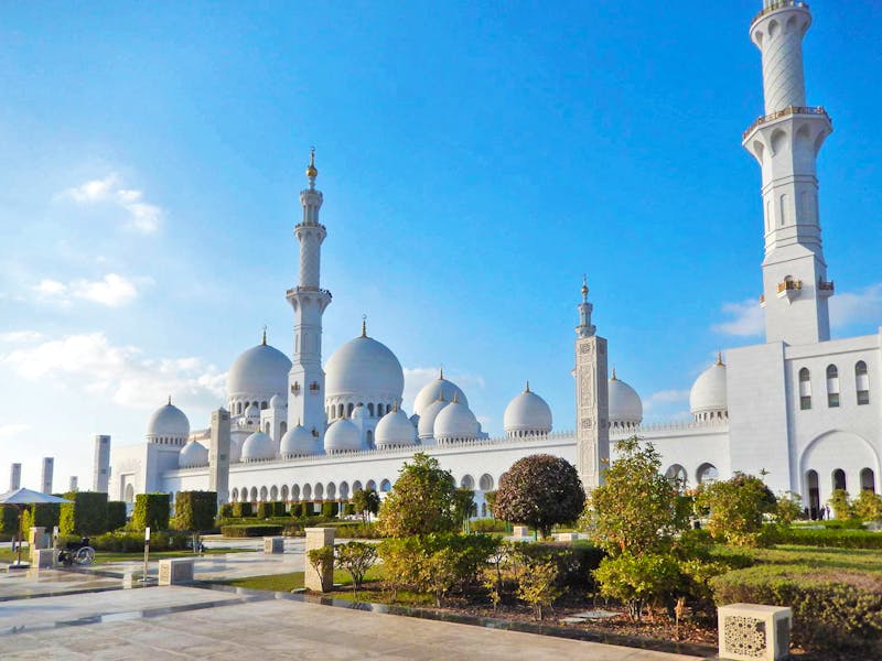 Sheikh Zayed Moschee in Abu Dhabi - ©Eberhardt TRAVEL - Vicky Kern