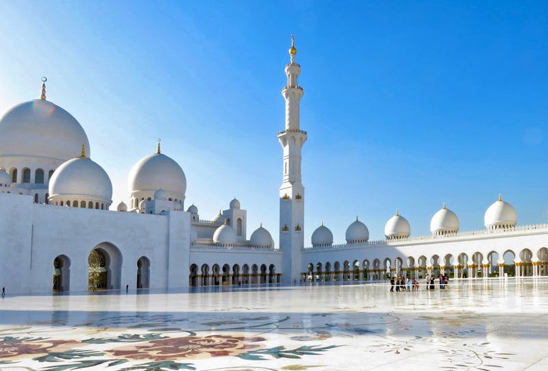 Sheikh Zayed Moschee in Abu Dhabi - ©Eberhardt TRAVEL - Annette Weise