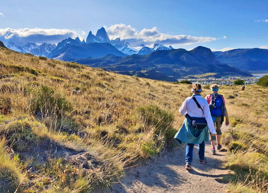 Wanderung zum Aussichtspunkt Las Aguilas bei El Chalten – © Eberhardt TRAVEL - Benjamin Rodriguez Manzanares