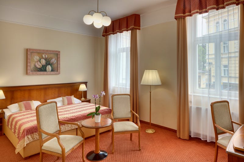 Zimmerbeispiel Doppelzimmer Superior Hotel Centralni Lazne – ©Jan Prerovsky