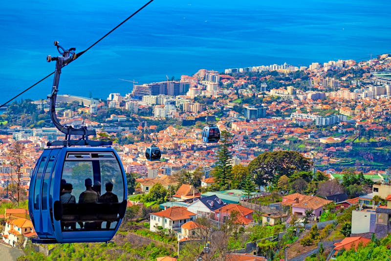 Seilbahnfahrt von Funchal nach Monte - ©©cristianbalate - stock.adobe.com