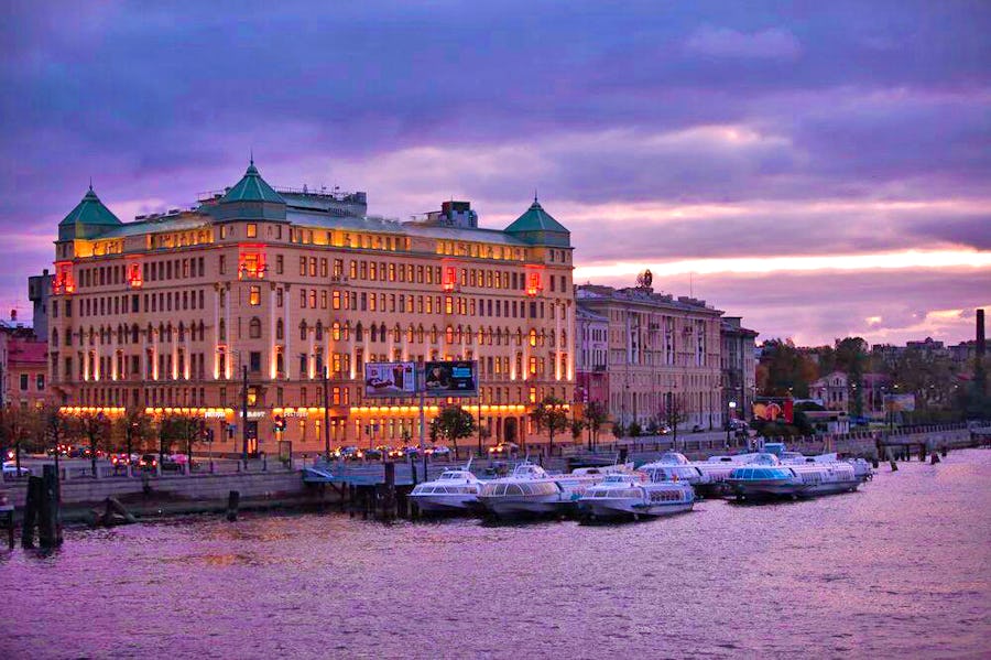 River Palace Hotel in St. Petersburg – © River Palace Hotel