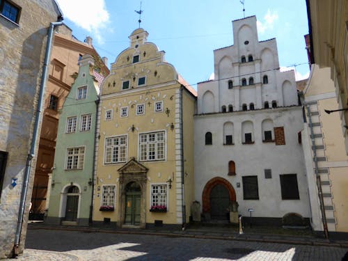 "Drei Brüder" - Hansehäuser in Riga &ndash; &copy; Eberhardt TRAVEL - Dirk Schlosser