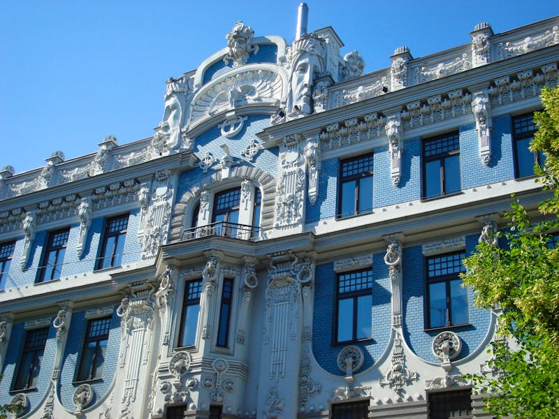 Jugendstil-Gebäude in Riga - ©Eberhardt TRAVEL - Inge Bily