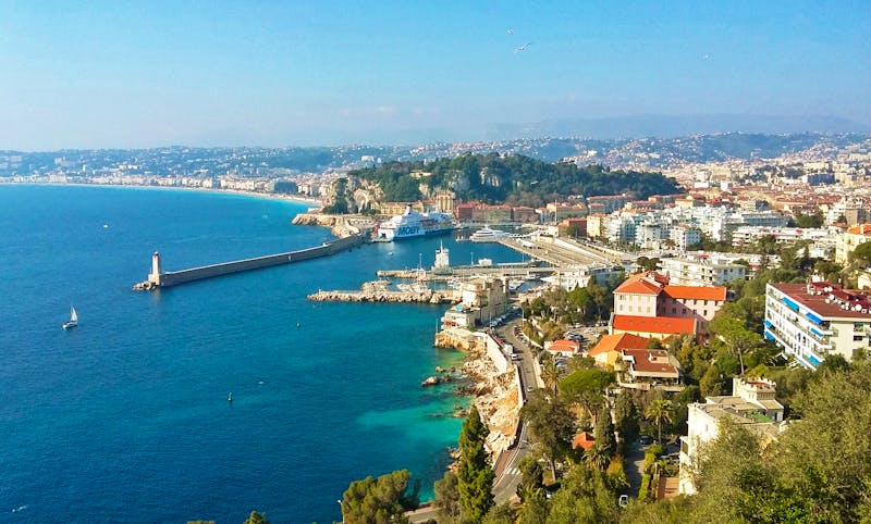 Blick auf Nizza an der Cote d'Azur - ©Eberhardt TRAVEL - Florian Härtl