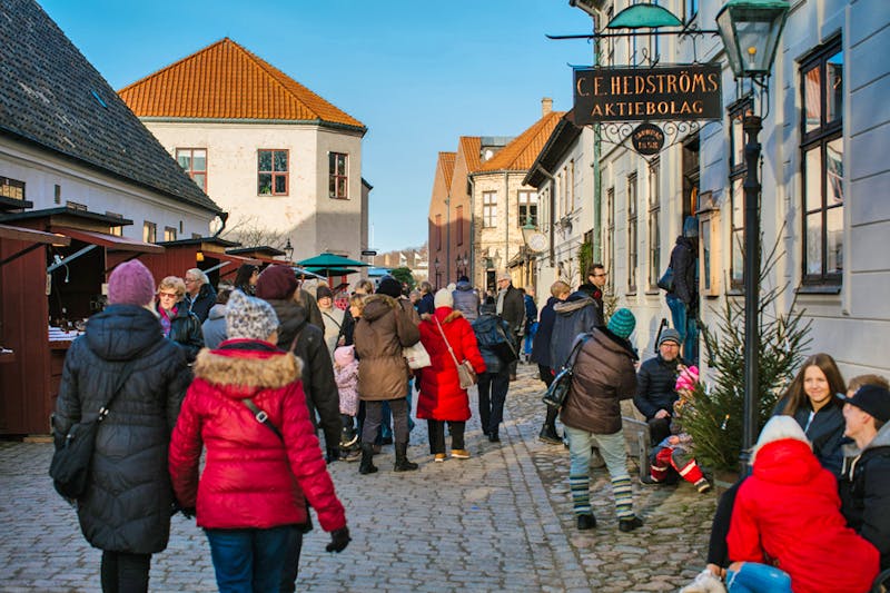 Weihnachtszeit im Freilichtmuseum Fredriksdal - ©Anders Ebefeldt / studio-e.se