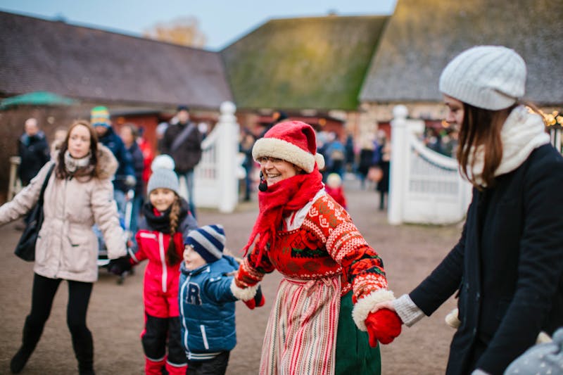 Weihnachtszeit im Freilichtmuseum Fredriksdal - ©Anders Ebefeldt / studio-e.se