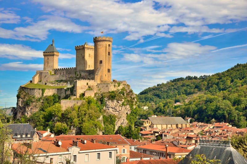 Burg in Foix in Frankreich - ©©Julien - stock.adobe.com