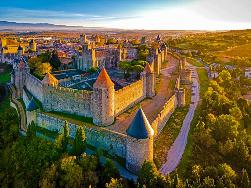 Burg Carcassonne in Frankreich - ©©Alexey Fedorenko - stock.adobe.com