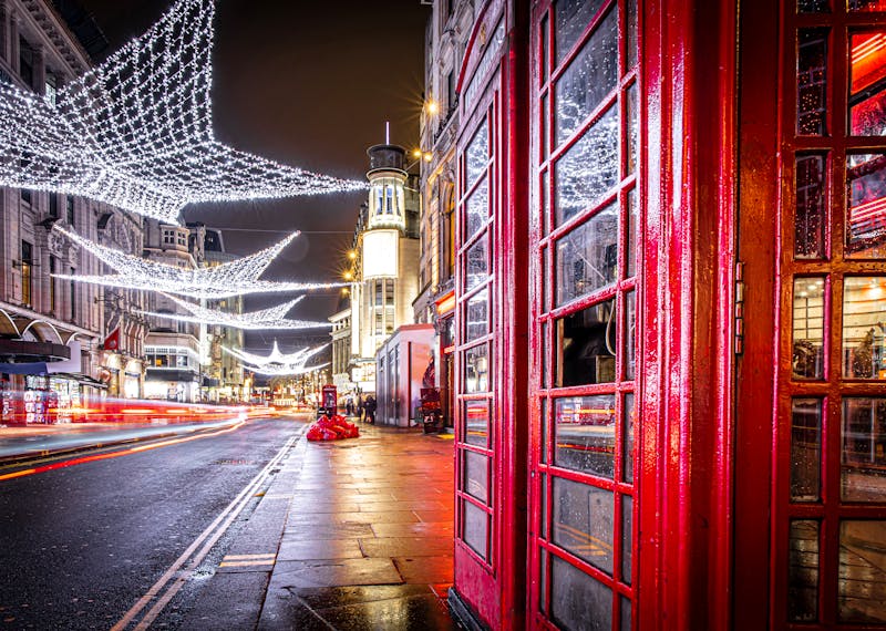 Leicester Square in London im Advent - ©©Alexey Fedorenko - stock.adobe.com