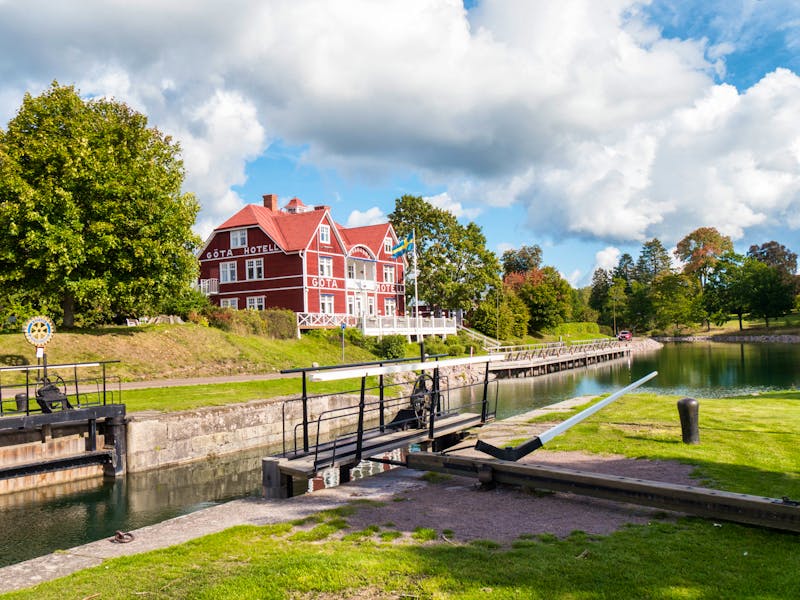 Göta-Hotel am Götakanal in Schweden - ©Anna Stiebing