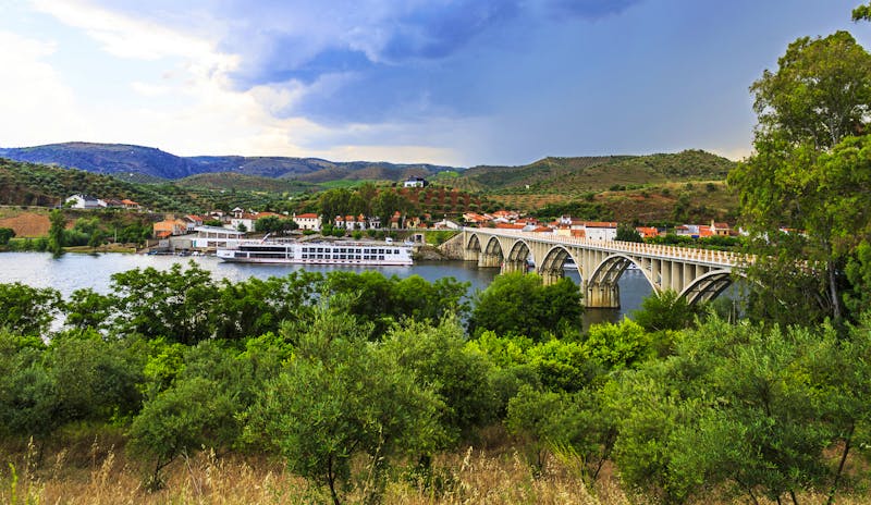 Barca de Alva am Douro – Anleger für Kreuzfahrtschiffe - ©©Downunderphoto - stock.adobe.com