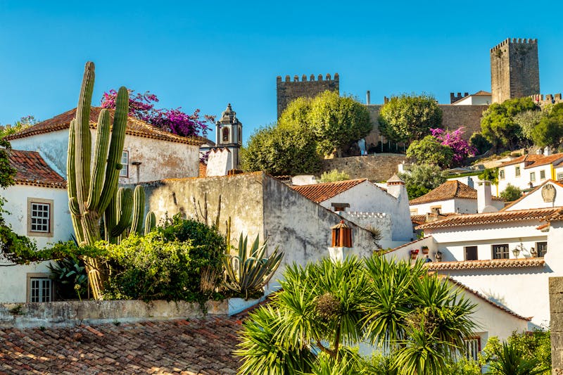 mittelalterliche Stadt Obidos in Portugal - ©©hungry_herbivore - stock.adobe.com