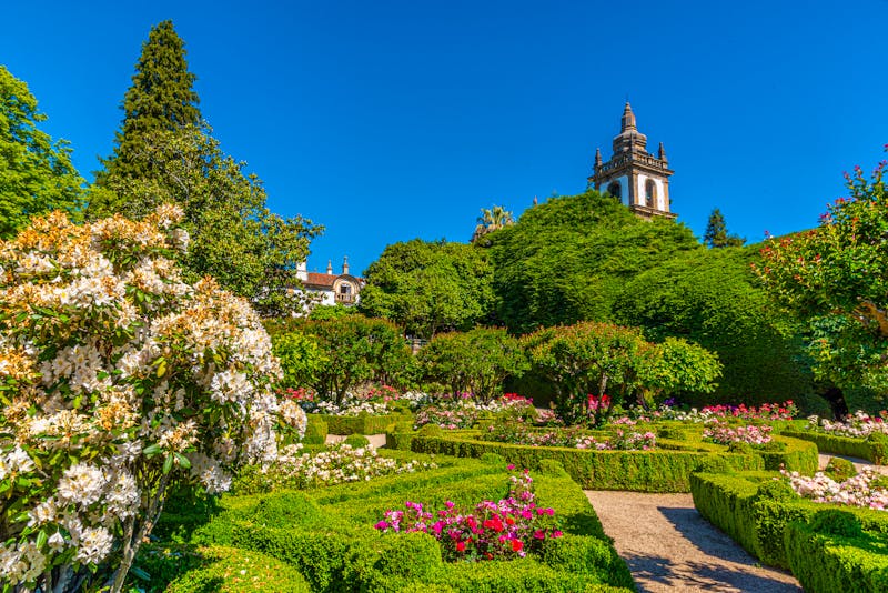 Gartenanlage des Casa de Mateus bei Vila Real in Portugal - ©©dudlajzov - stock.adobe.com