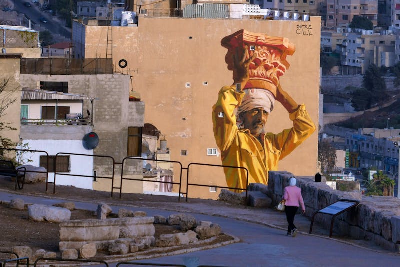 ausgefallene Hausbemalung in Amman - ©Eberhardt TRAVEL - Gina Egenolf