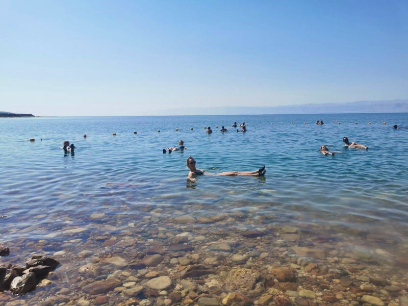 Badestelle am Toten Meer - ©Eberhardt TRAVEL - Isabel Zwanzig
