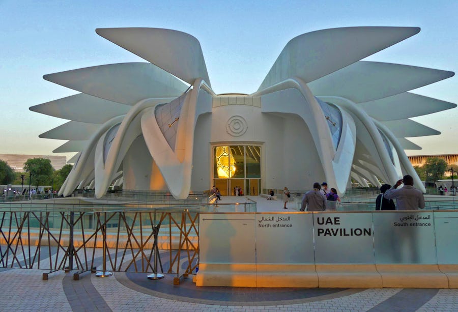 Dubai EXPO Weltausstellung - Pavillon der Arabischen Emirate – © Eberhardt TRAVEL - Frank Nimschowski