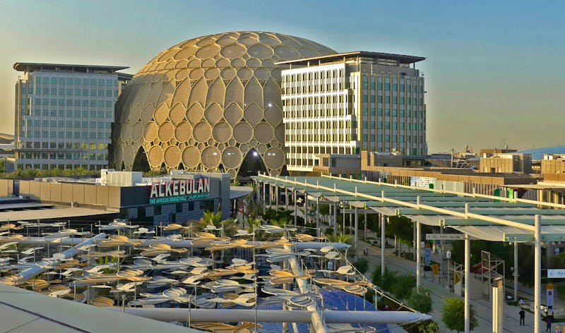 Al Wasl Dome auf der Dubai EXPO  - ©Eberhardt TRAVEL - Frank Nimschowski