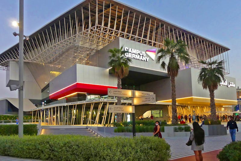 Deutscher Pavillon auf der Dubai EXPO - Germany Campus - ©Eberhardt TRAVEL - Frank Nimschowski