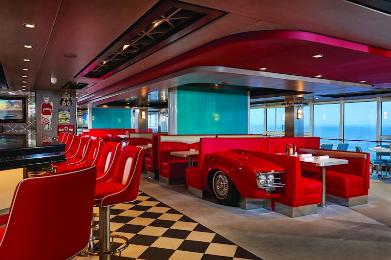 American Diner-Restaurant auf der Norwegian Joy - ©Rick Diaz Photography - Norwegian Cruise Line