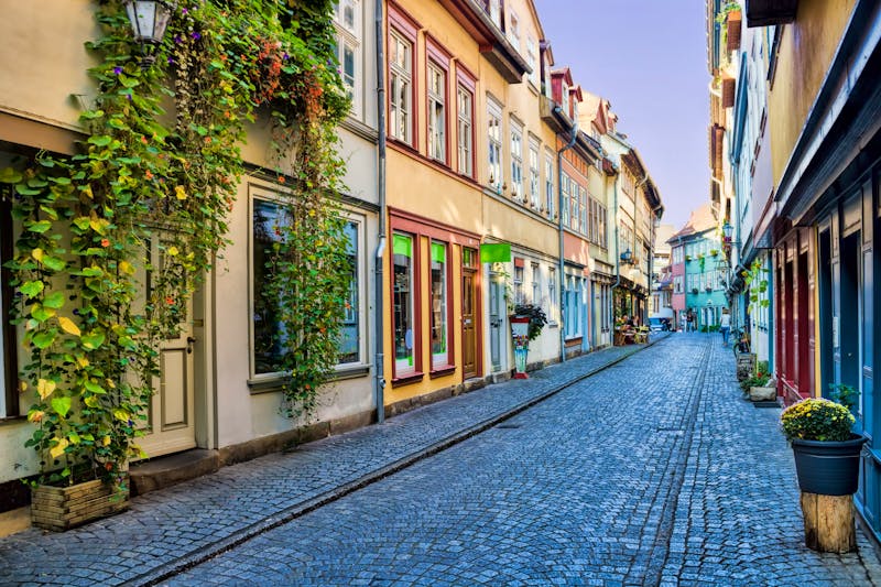 Erfurt - Gasse auf der Krämerbrücke - ©©ArTo - stock.adobe.com