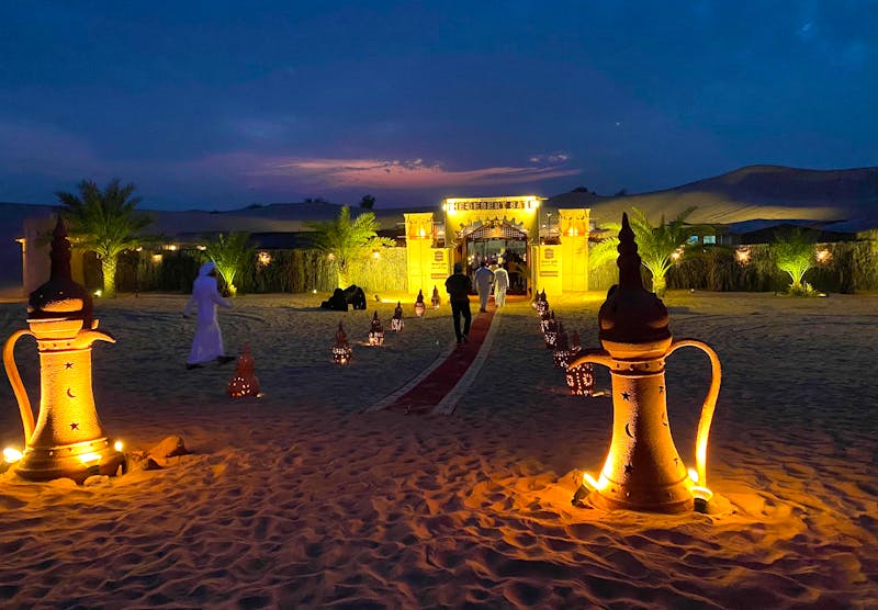 Wüstencamp bei Dubai - ©Eberhardt TRAVEL - Marianne Förster